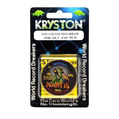 Поводковый материал Kryston Super Mantis Dark 20м 15lb MAN5 