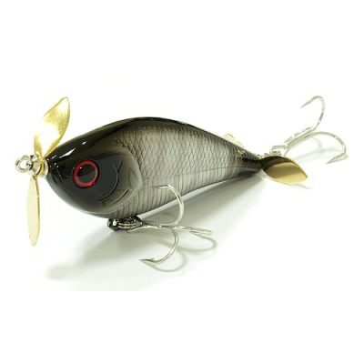 Воблер Lucky Craft Height Tail Kelly J_5327 Black Gloss 444*