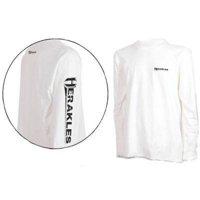 Футболка Herackles T-Shirt M/Lunga Bianca белая L (ABS009B)