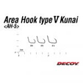 Крючки одинарные форелевые Decoy AH-V Kunai #6