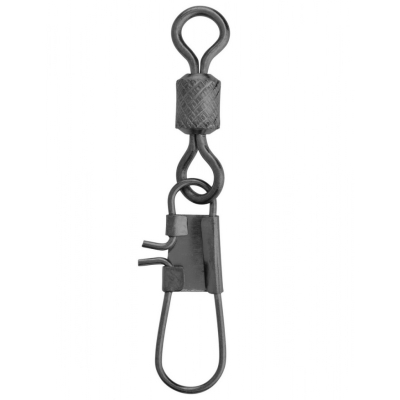 Карабин с вертлюгом Balzer Shirasu Special Safety Swivel №4 (уп.4 шт) (14208 104)