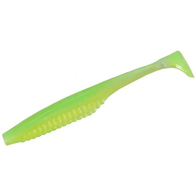 Силиконовая приманка DUO Realis Versa Shad Elastomer 3" цвет #F090 Psychedelic Chart