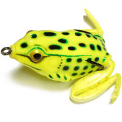 Приманка-незацепл. силикон. оснащ. плав. Лягушка с лапами Kosadaka LF15 55mm, 16g, цвет C24