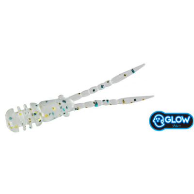 Силиконовая приманка DUO Tetra Works Chibi Burny 34мм цвет #S510 Green Gold Pearl