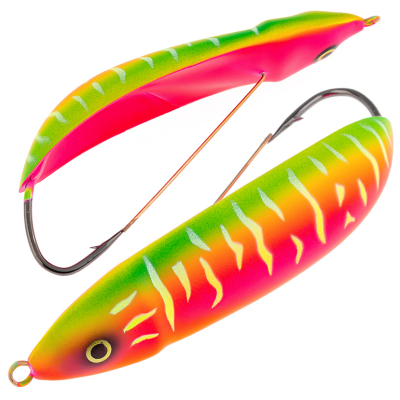 Блесна колеблющаяся незацепляйка Akara Action Series Finka 80S 21 гр. цвет A207