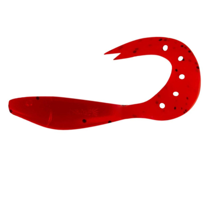 Силиконовая приманка Helios Kasandra 4" 29/10,9см Pepper Red 5шт. (HS-34-030)