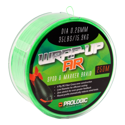 Шнур Prologic Wrap-Up AR - Spod & Marker Braid 250m d-0.26mm 15,9kg 35lbs, арт.64119