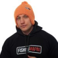 Шапка-ушанка FishingMafia (Цвет: Оранжевый)