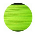 Шнур Owner Kizuna EX X8 Broad PE Super Chartreuse 150м 0,12мм 6,0кг