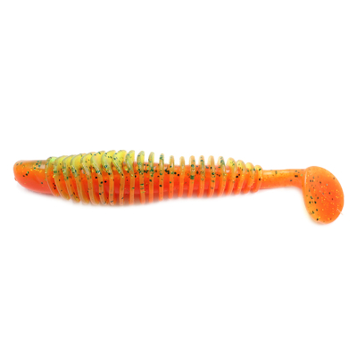 Силиконовая приманка Yaman Pro Arris Shad 4" цвет #16 - Arbuz (уп. 4 шт.)