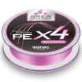 Плетеный шнур Varivas Super Trout Area PE x4 [Tournament Pink] 75m #0.3 (7lb) (4513498128058)