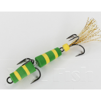 Приманка XXL Fish "Мандула-Флажок" Модель №*1005* Расцветка ЗЖ_Д