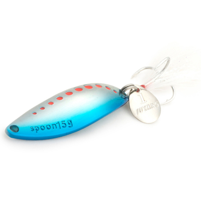 Блесна Juyang Leech 20гр. цвет silver blue