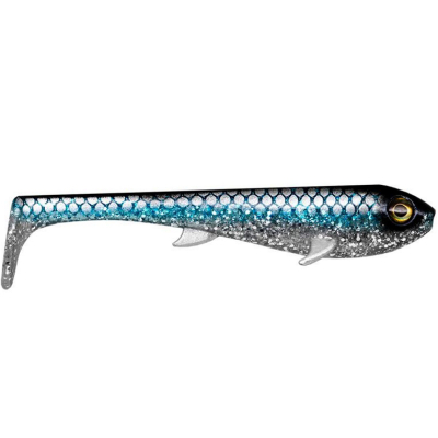 Приманка силиконовая XXL Eastfield Wingman 21см 80гр цв. Blackwater