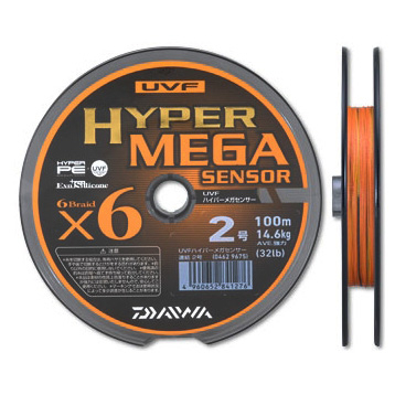 Леска плетеная Daiwa UVF H Mega Sensor 100м #1