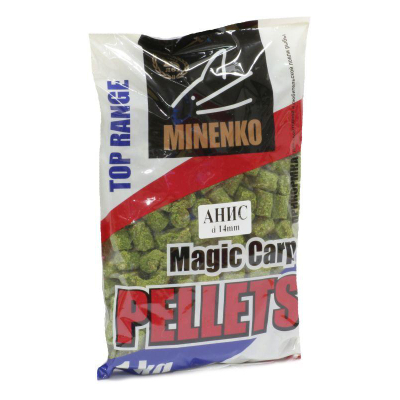 Прикормка Minenko Pellets гранулы 14мм 1кг. анис