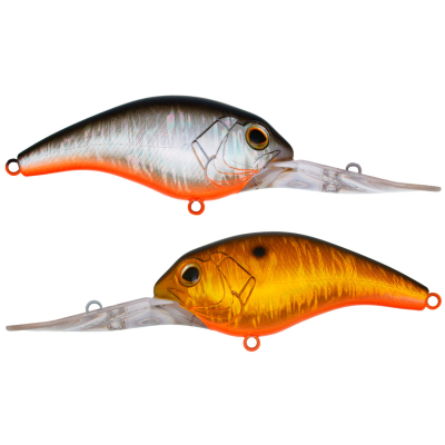 Воблер Strike Pro Crankee Deep Runner 100, 100 мм, 60 гр. цв. A70-613-SBO Double Silver/Smoked (9931843)