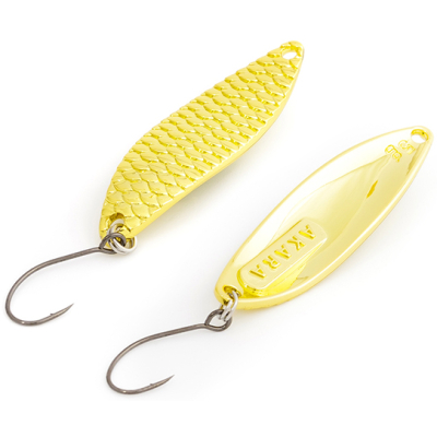 Блесна колеблющаяся Akara Lite Series Tsume 30 2 гр. цвет Go
