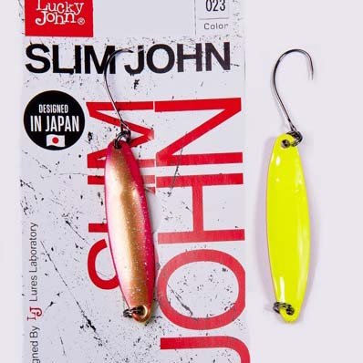 Блесна колеблющаяся Lucky John Slim John 37мм 2.5гр. цв. 023