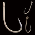 Крючок одинарный BKK Carp Hook Hand Ground #8 (8шт)