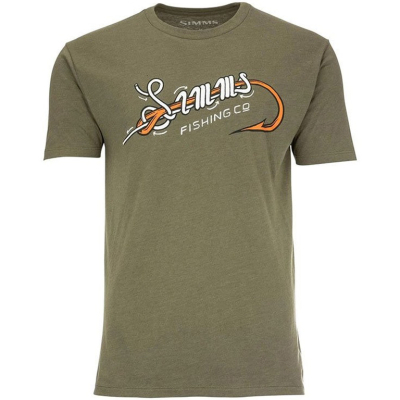 Футболка Simms Special Knot T-Shirt, Military Heather, XL