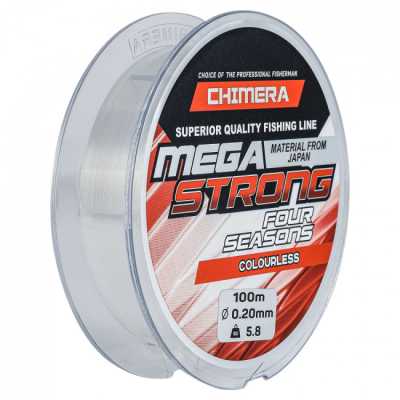 Леска Chimera Megastrong Four Seasons Colourless 100m #0.14