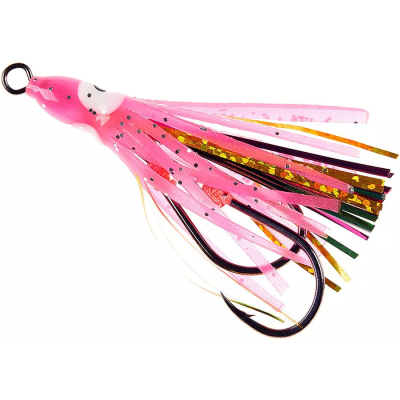 Крючки Higashi Double assist hook DOHF50 #11 #Pink silver