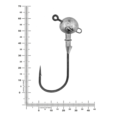 Джиг-головка Vido Craft Jig Slug 22 гр, кр-к VD-067 (GSNB-067-6/0-22)