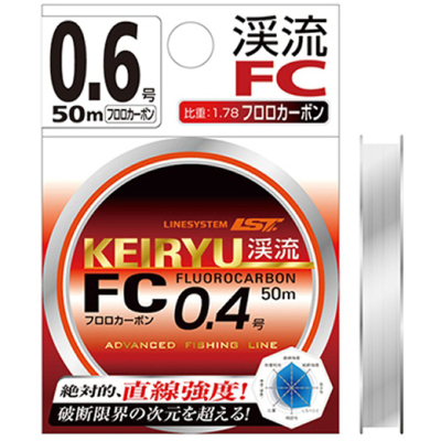 Леска флюорокарбон Linesystem Keiryu FC 50m #1,75 (0,22mm)
