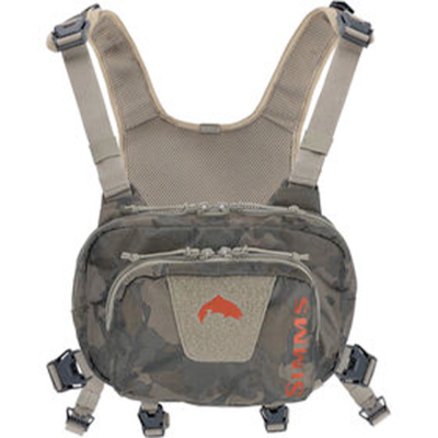 Сумка Simms Tributary Hybrid Chest Pack, Regiment Camo Olive Drab, 3L