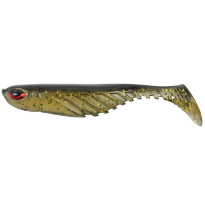 Мягкая приманка Berkley Powerbait Ripple Shad 8см цв. Holographic Gold Black Back 10шт