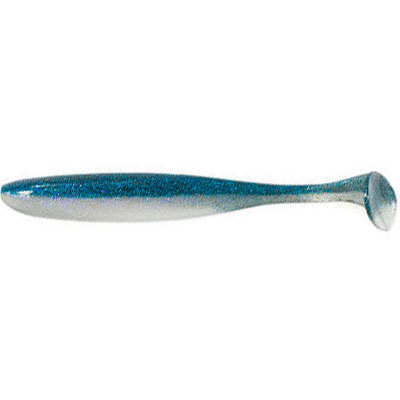 Силиконовая приманка Keitech Easy Shiner 5" EA#22 Electric Silver Shiner