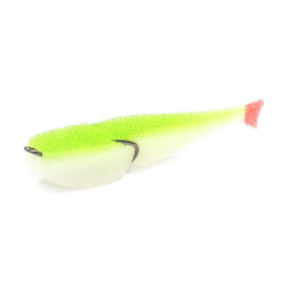 Поролоновая рыбка Lex Classic Fish CD 8 WLB (белое тело/салатовая спина/красный хвост) CF08CD-WLB