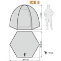 Палатка для зимней рыбалки Maverick ICE 5 (Orange)