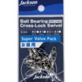 Вертлюжок с застёжкой Jackson Ball Bearing Cross-Lock Swivel #0