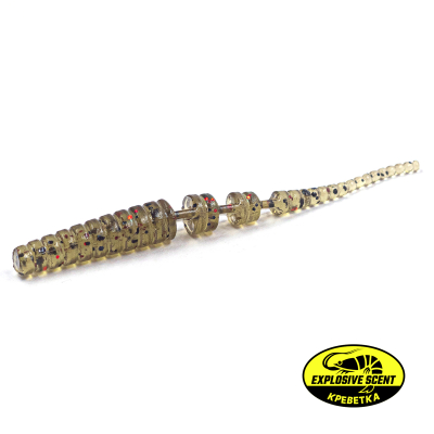 Силиконовая приманка Rampage WormStick 2.1" цв. #007 - запах Креветка 