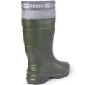 Сапоги зимние Norfin Scandic с манжетой хаки -45 EVA р.43
