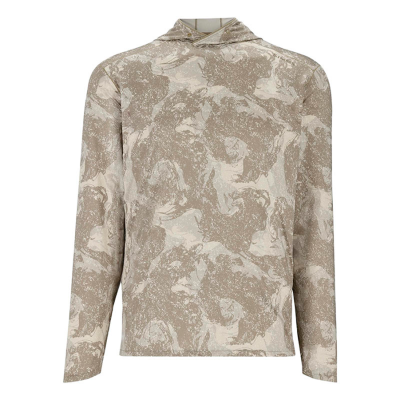 Термофутболка Simms SolarFlex Hoody, Back Eddy Stone, L