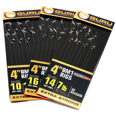 Поводок готовый GURU QM1 Speed Stop Ready Rigs 4&quot; №14 0,17мм 8шт