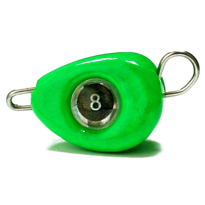 Груз крашеный разборная чебурашка "САПОГ" 20 гр., цвет 07-зеленый GCR(S)C-20-07 10 шт