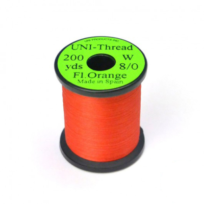 Нить UNI 8/0 200y Fl. Orange