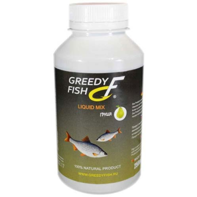 Ликвид микс GreedyFish Liquid Mix (вкус груши) 0,25л.