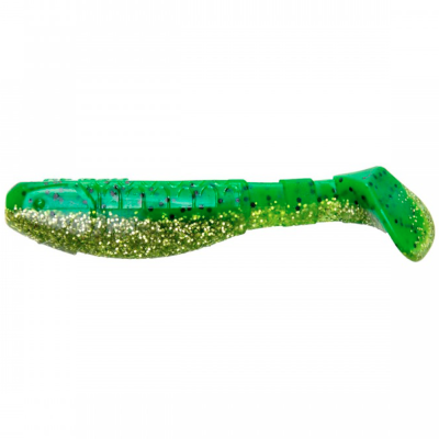 Силиконовая приманка Helios Chubby 3,55"/9 см Green Peas 5шт. (HS-4-051)