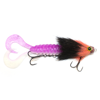 Приманка RSK Fishing MAUS M (диаметр головы 15,5 mm) 18см 45гр тело цвет 004 красно-черная голова