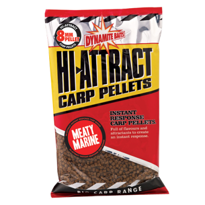 Пелетс Dynamite Baits 900гр. Hi-Attract 8 мм. морской (DY851)