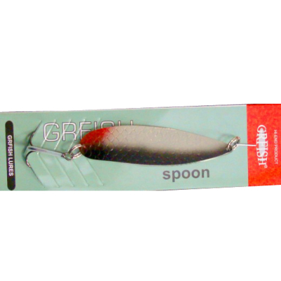 Блесна колеблющаяся Grfish Montana Spoon 35g, 86mm, черная
