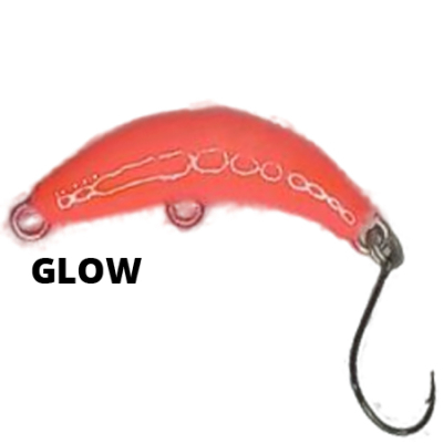 Воблер Trout Zone Maggot 1.3 Sinking 2,3g #194Glow