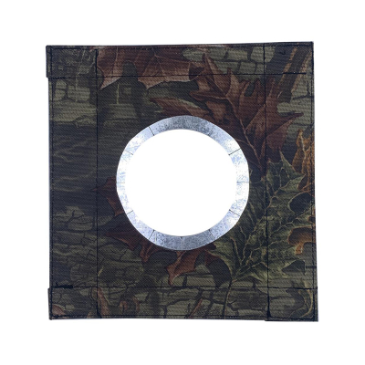 Накладка на окно для палатки "Медведь" под дровяную печь