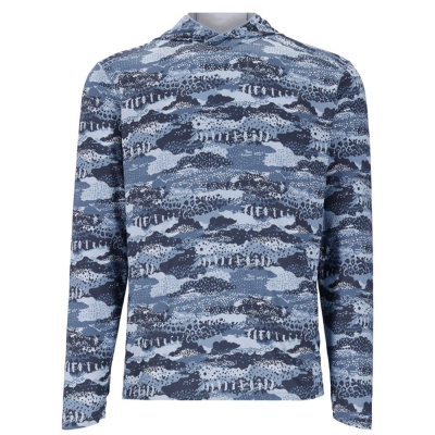 Термофутболка Simms Bugstopper Solarflex Hoody, Shroud Selvedge, XL