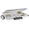 Коробка водонепроницаемая Plano 374010 Wproof Stow 4-23 Comp Clear (35.6cm x 22.9cm x 5.1cm)